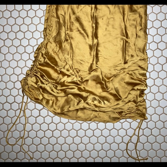 Wilfred Only Ruched Silk Slip - Picture 4 of 4